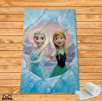 Fleece Blanket Frozen 2026
