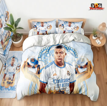 Bed Linen Kylian Mbappe Real Madrid