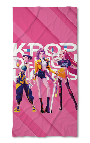 Beach Towel Huntrix K Pop