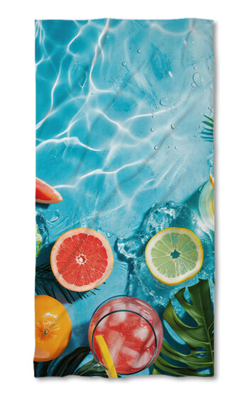 Beach Towel ummer vibes - Citrus
