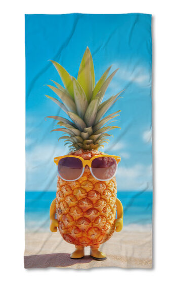 Beach Towel ummer vibes - Pineapple