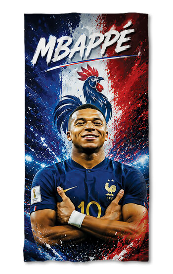 Beach Towel World Cup Mbappe France 2026