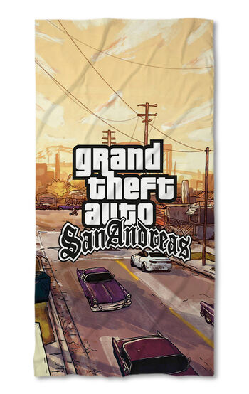 Beach Towel Grand Theft Auto San Andreas
