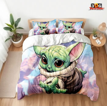Bed Linen Music Grogu