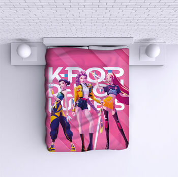 Bed Cover Huntrix K Pop