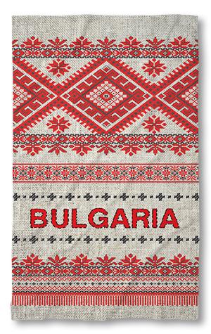 Beach Towel Bulgarian Rodope folklore