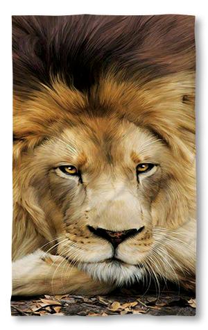 Beach Towel Lion