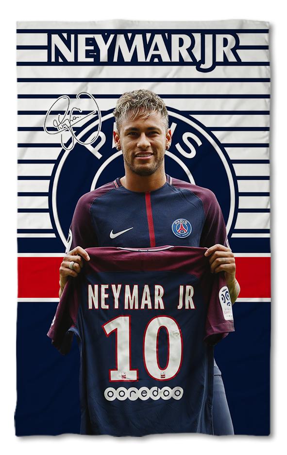 Beach Towel Neymar PSG 2018