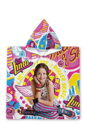 Kids Poncho Towel Luna