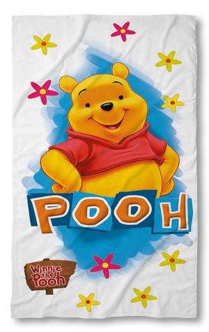 Beach Towel Pooh white